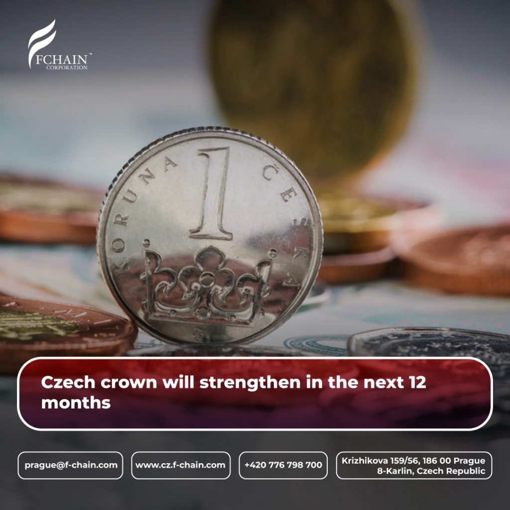 Czech crown will strengthen in the next 12 months