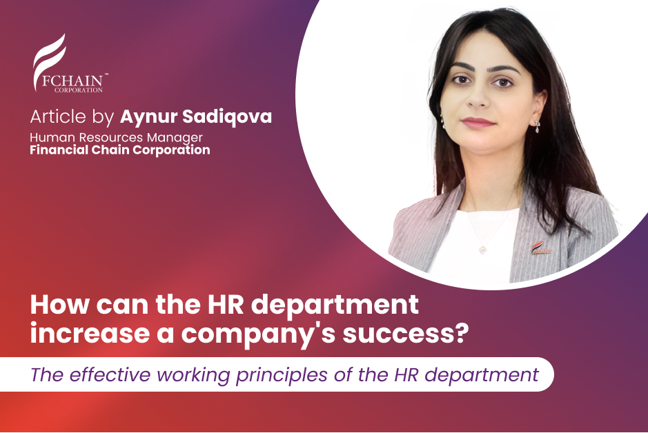 How the HR Department Can Increase a Company’s Success: Effective Work Principles of the HR Department