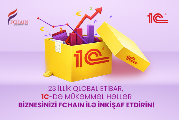 Biznesinizi 1C -lə Rəqəmsal Gələcəyə Daşıyın!