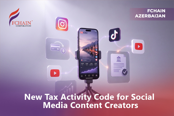 New Tax Activity Code Introduced for Social Media Content Creators